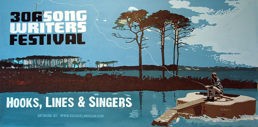 Banner For 30a Songwriters Festival Painting