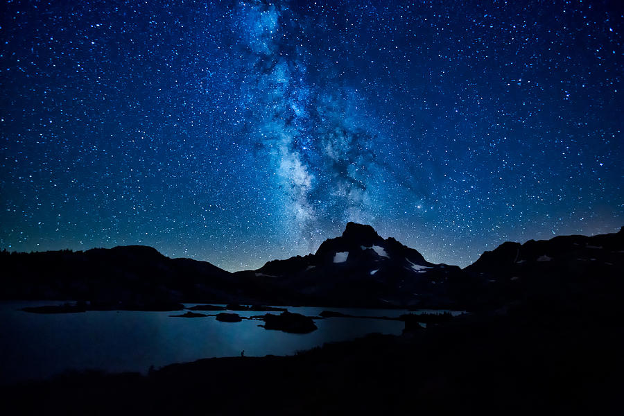 Banner Peak Milky Way Photograph by Shauna Milton - Fine Art America