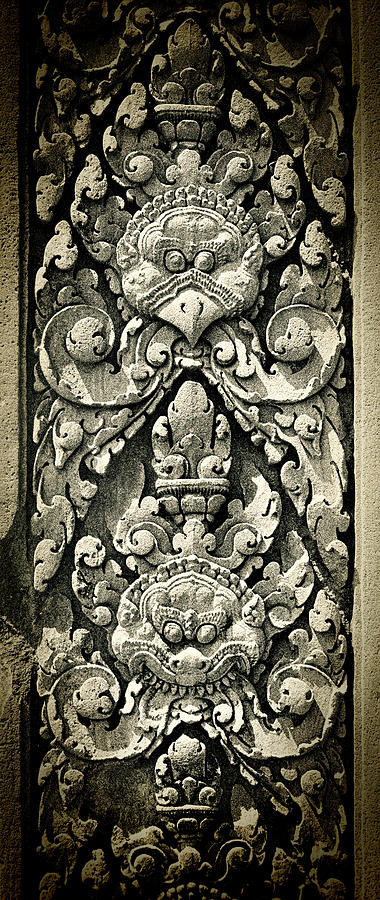 Banteay Srei Carvings Unframed Version Photograph by Weston Westmoreland