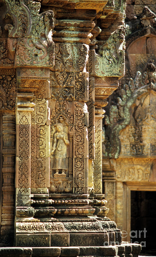 Banteay Srei Temple 02 Photograph by Rick Piper Photography