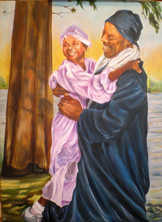 Jesus Christ Painting - Baptism New Life by Carole Powell