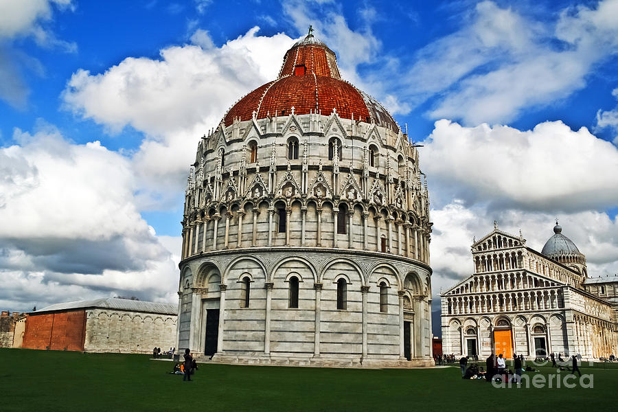 Field Of Dreams Photograph - Baptistery of St. John  by Elvis Vaughn