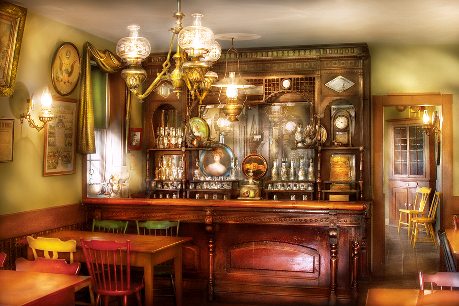 Bar - Bar and Tavern Photograph by Mike Savad