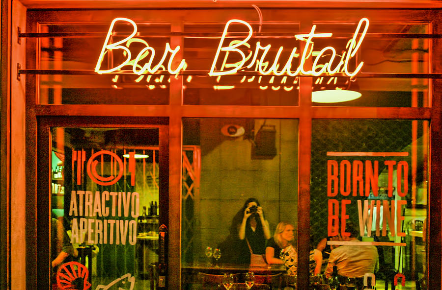 Bar Brutal Photograph by Christel Roelandt