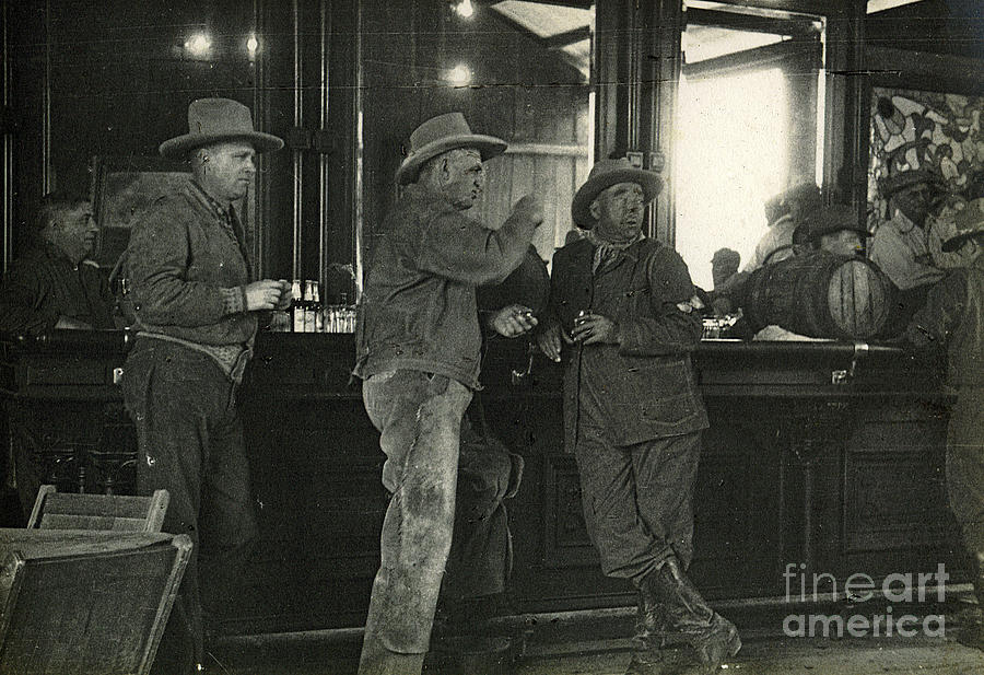 Bar Cowboys 1935 Photograph by Patricia Tierney