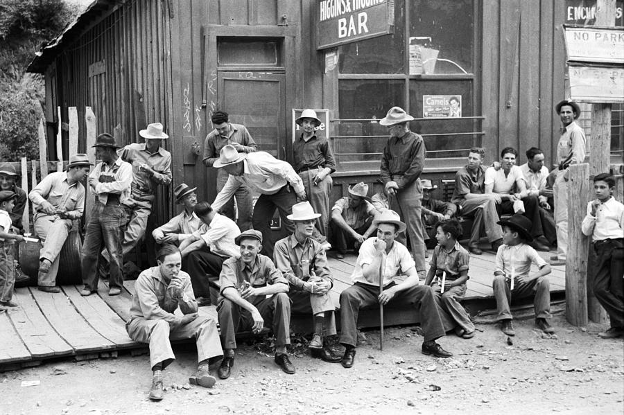 Bar Front, 1940 Photograph by Granger