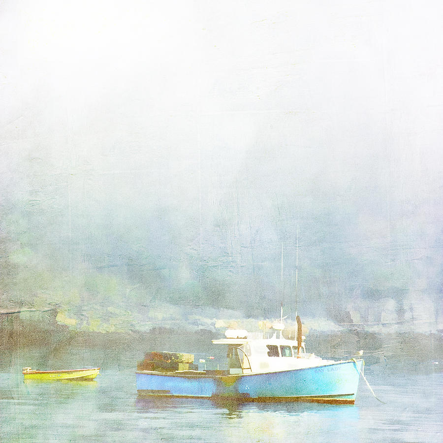 Bar Harbor Maine Foggy Morning Photograph by Carol Leigh