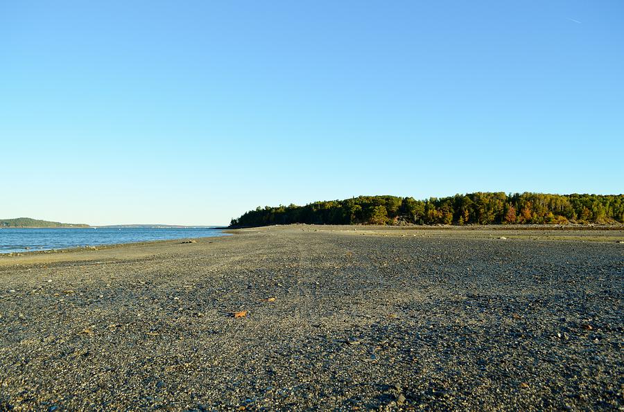 Bar Harbor Tidal Sandbar Photograph by Lena Hatch - Fine Art America