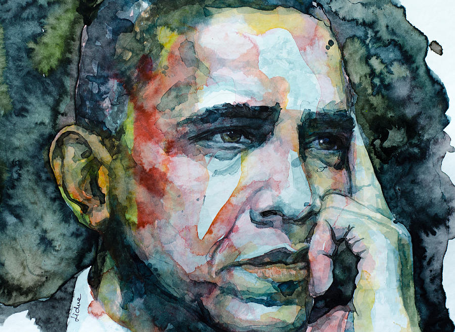 Barack Obama Painting - Barack by Laur Iduc