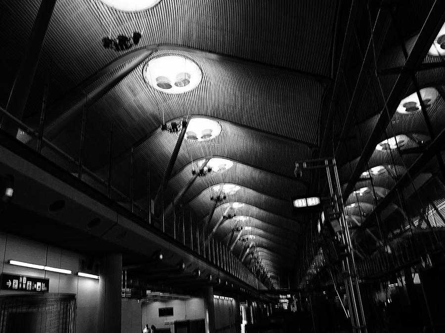 Architecture Photograph - Barajas Fourteen by Tina M Wenger