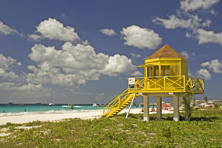 Barbados beach Photograph by Dennis Cox