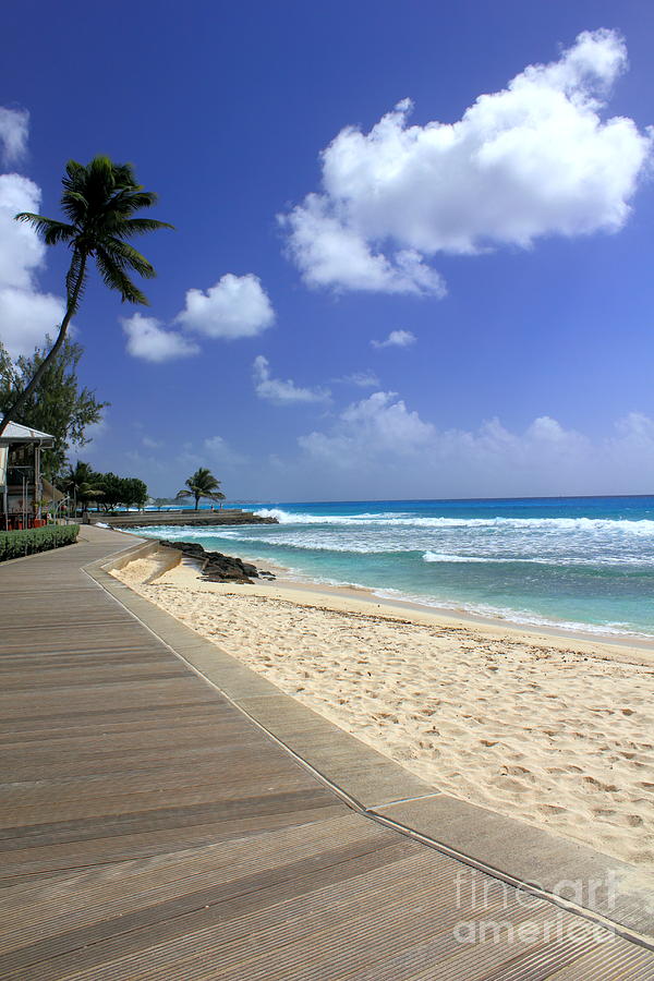 Barbados Boardwalk Photograph By Bryan Noll | Pixels