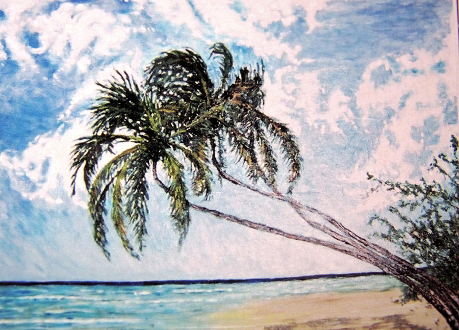Barbados Gold Coast Painting by Ian  MacDonald