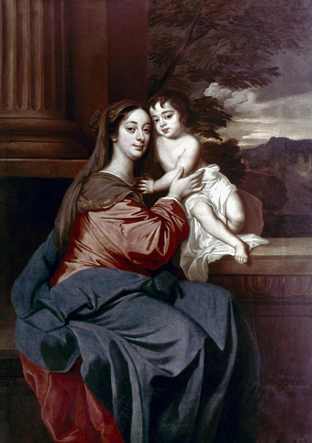 Barbara Palmer (1640-1709) Painting by Granger - Pixels