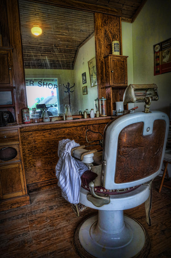 Barber - Time for a Cut  Photograph by Lee Dos Santos