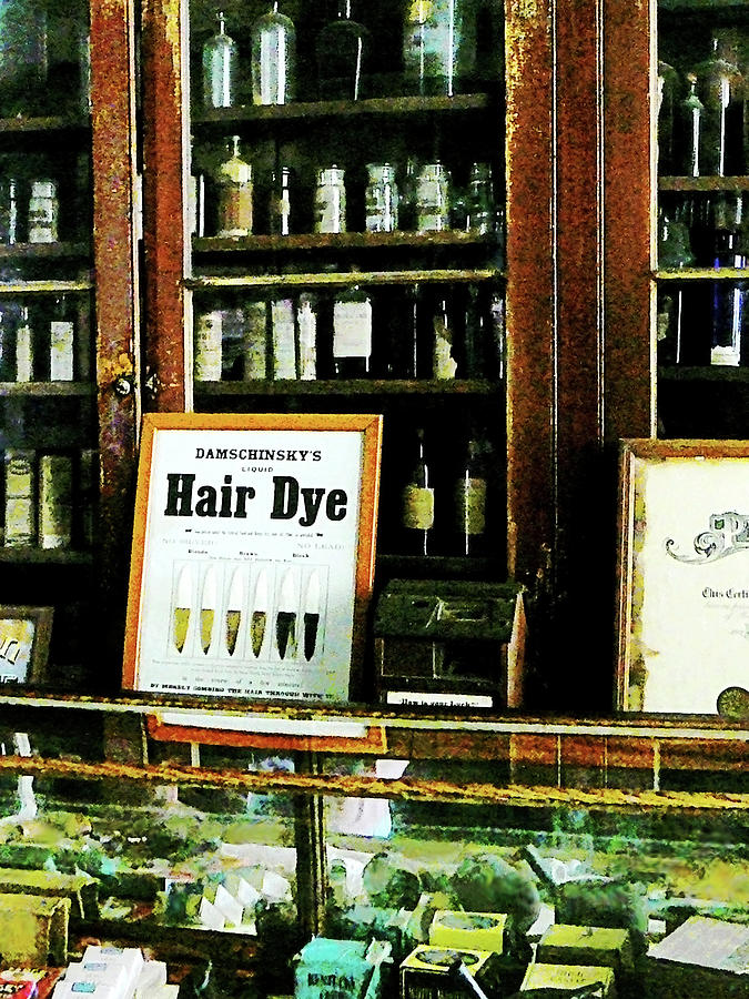 Barber - Hair Dye Photograph by Susan Savad