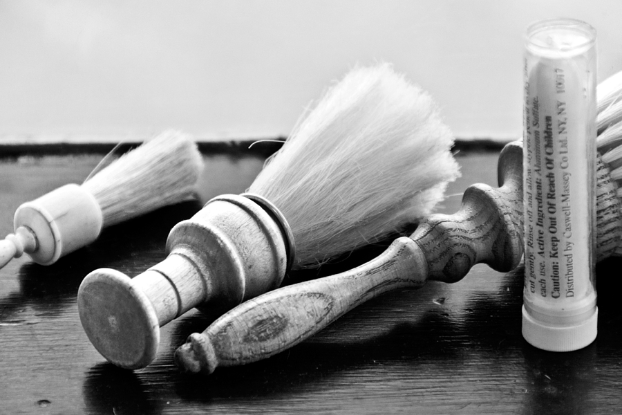 Tool Photograph - Barber Shop 25 BW by Angelina Tamez