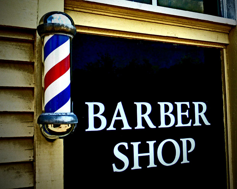 Barber Shop Photograph by Dave Bosse