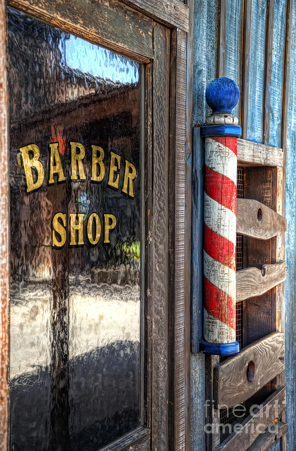 Barber Shop Photograph by Eddie Yerkish