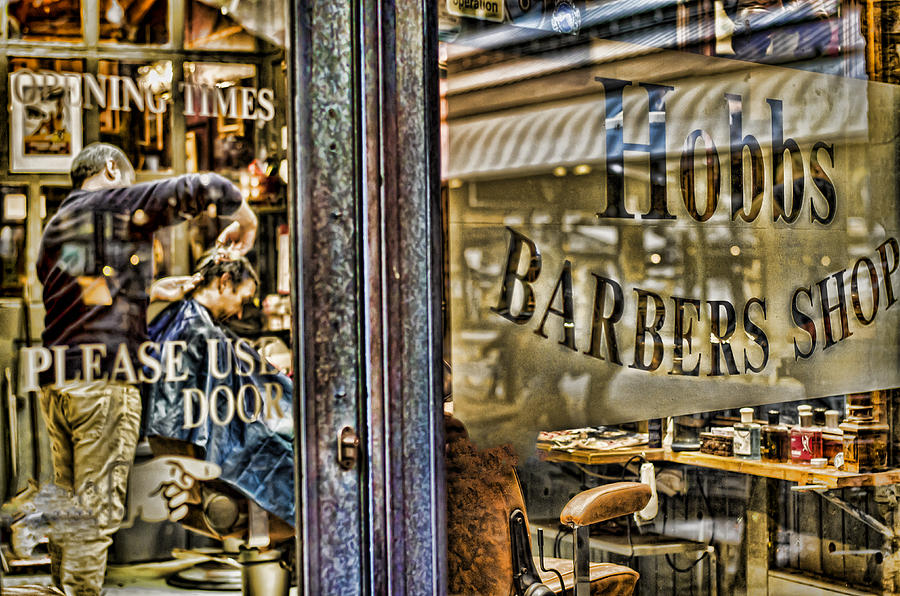 Barber Shop Photograph by Heather Applegate