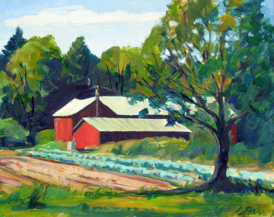 Barber's Farm Painting by Candy Barr - Fine Art America