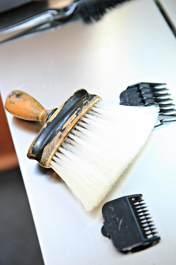 Barbers Tools Photograph by Lewis Houghton/science Photo Library