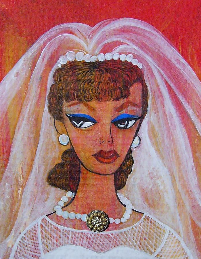 Barbie Bride Mixed Media by Nancy Mitchell - Fine Art America