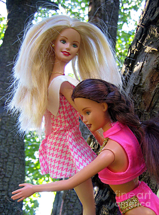 Discriminatie mild cilinder Barbie's Climbing Trees Photograph by Nina Silver - Pixels