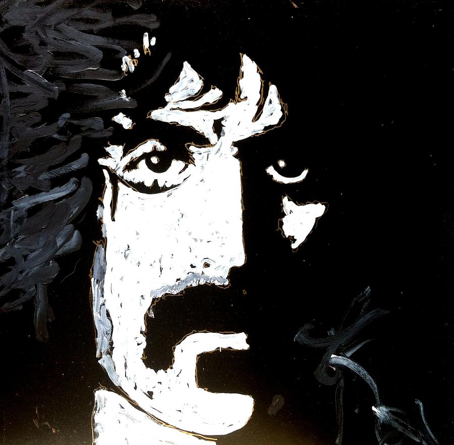 Barbosa Paints Zappa Again Painting by Neal Barbosa
