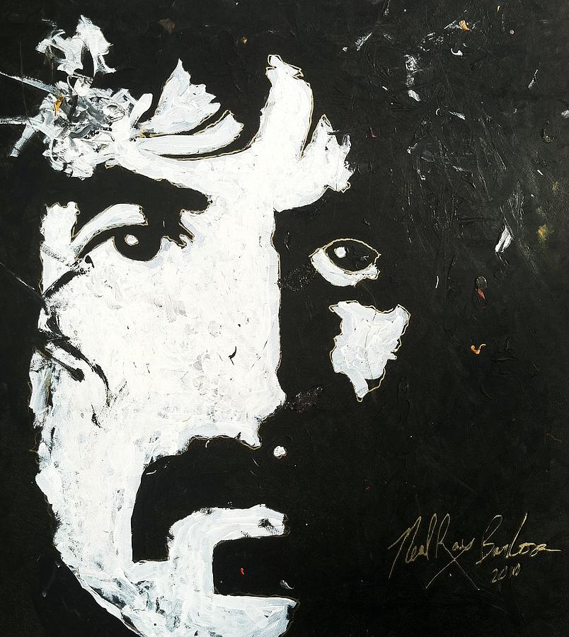 Barbosa Paints Zappa Painting by Neal Barbosa