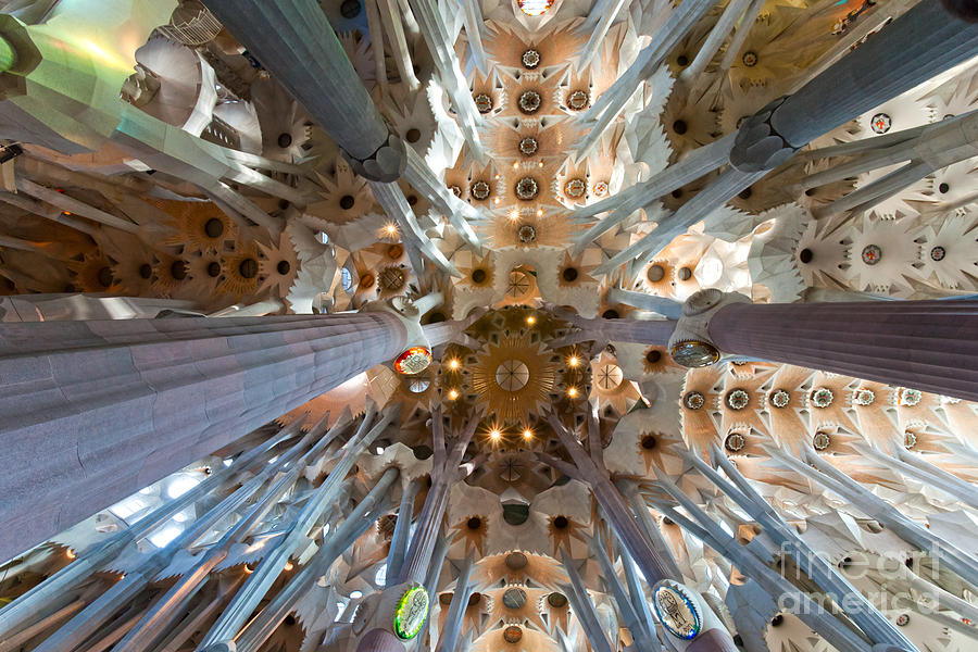 BARCELONA - Sagrada Familia Photograph by Luciano Mortula