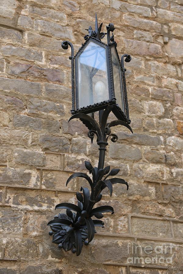Lamp Photograph - Barcelona Lamp by Carol Groenen