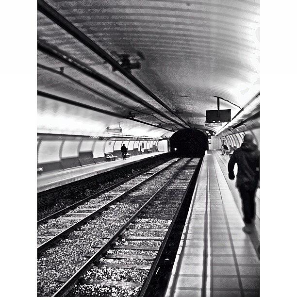 Barcelona Photograph - Barcelona Metro by Maeve O Connell