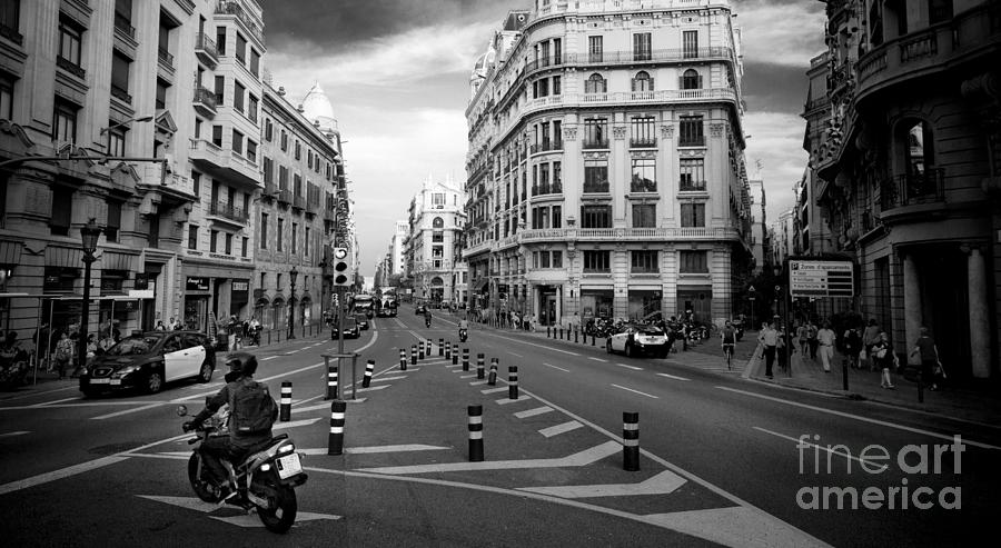 Barcelona Street View Photograph by RicharD Murphy