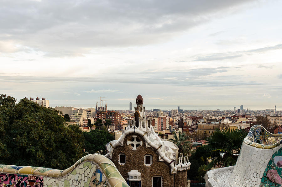 Barcelona Photograph - Barcelona - Urban Landscape by AM FineArtPrints