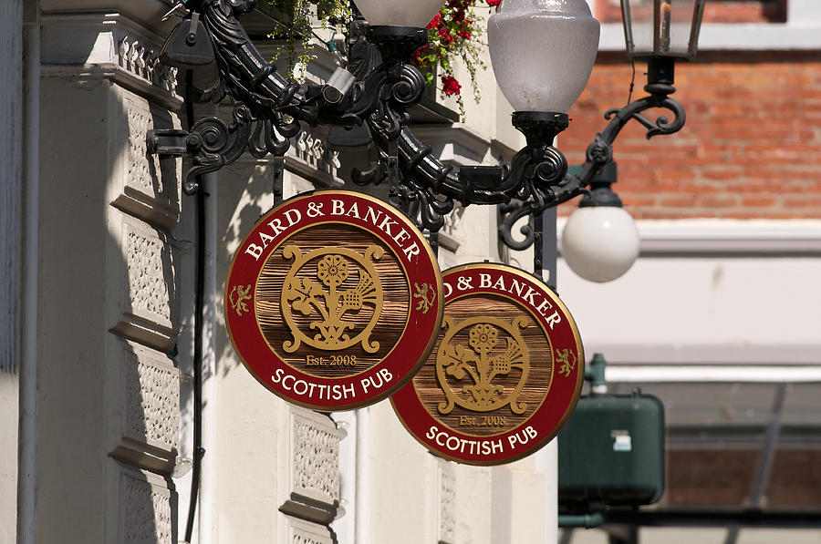 Bard and Banker Scottish Pub Photograph by Walter Rowe - Fine Art America