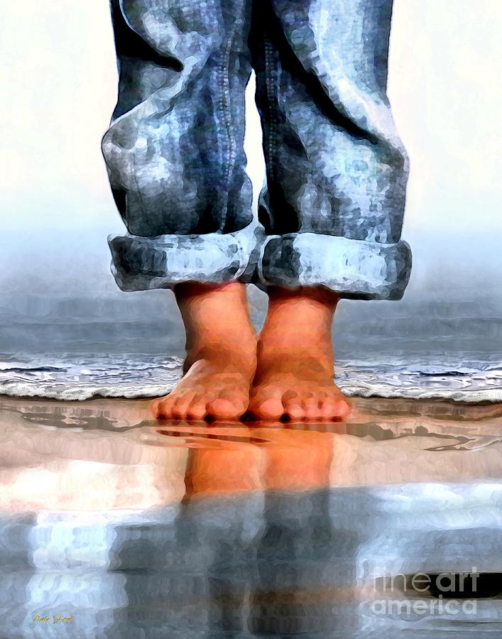 Barefoot Boy   Digital Art by Dale   Ford