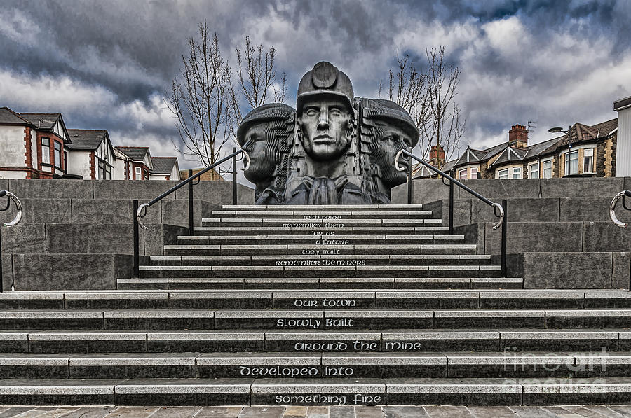 Bargoed Miners Photograph by Steve Purnell