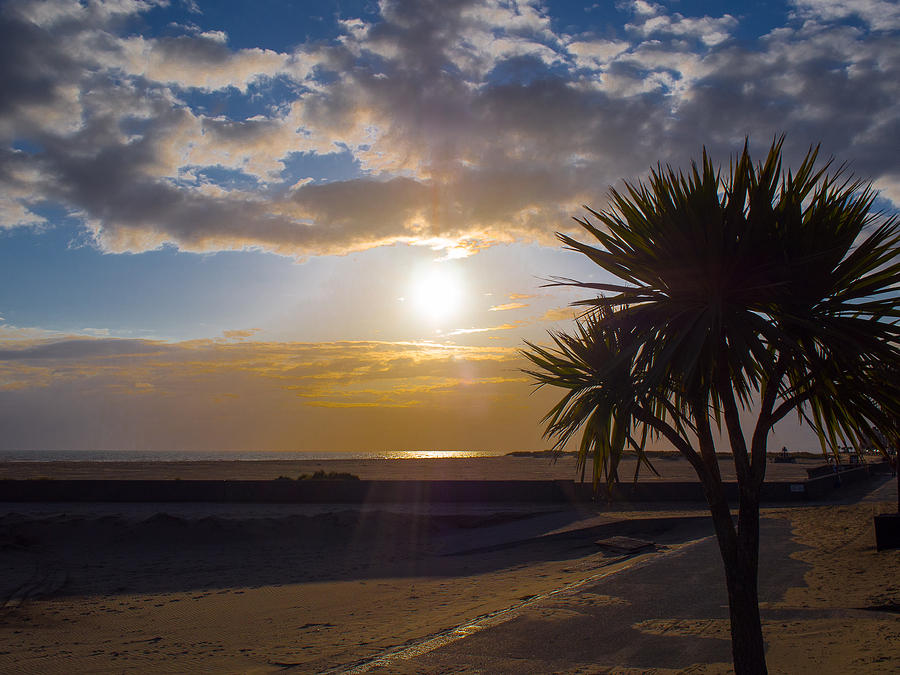 Barmouth Beach Sunset Photograph by Mark Llewellyn