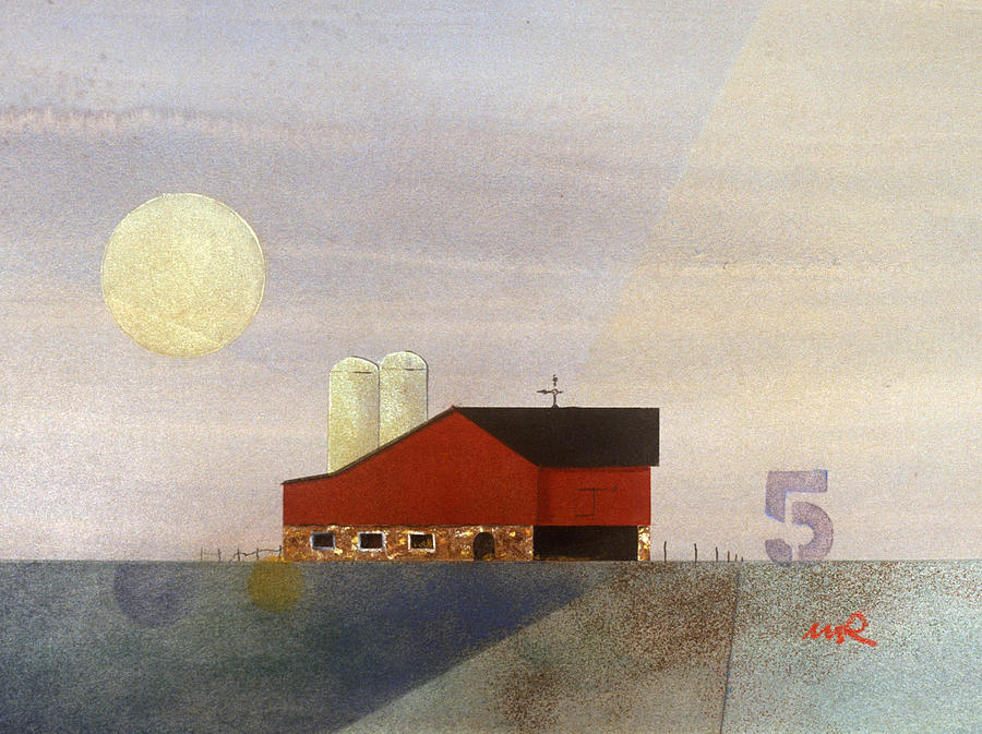 Barn 5 Painting by William Renzulli