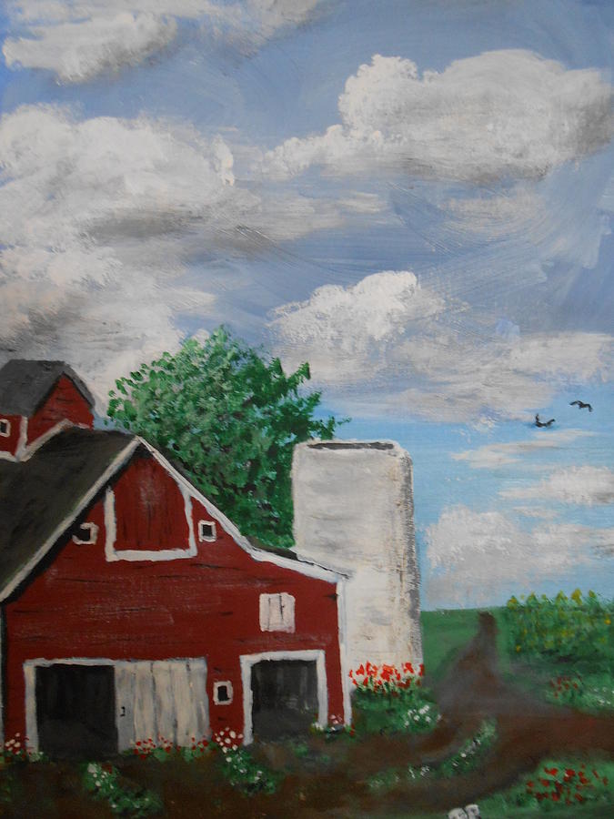 Barn #6 Painting by Brian Peterson - Fine Art America