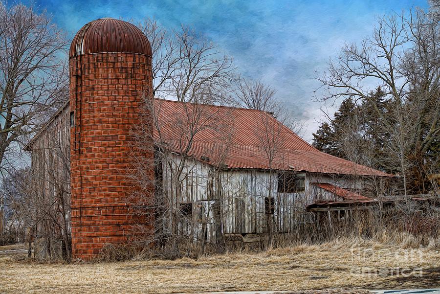 Barn And Silo Photograph By Liane Wright Fine Art America