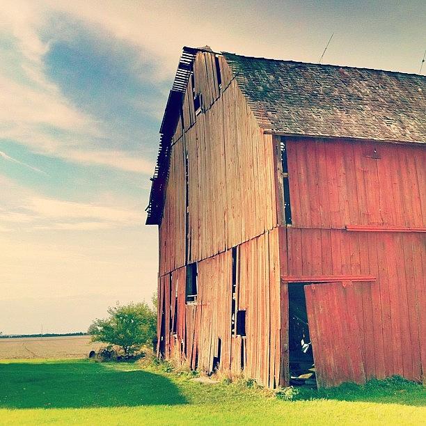 Barn Photograph - #barn #country #ohio #igers #instaaah by Eric Shanteau