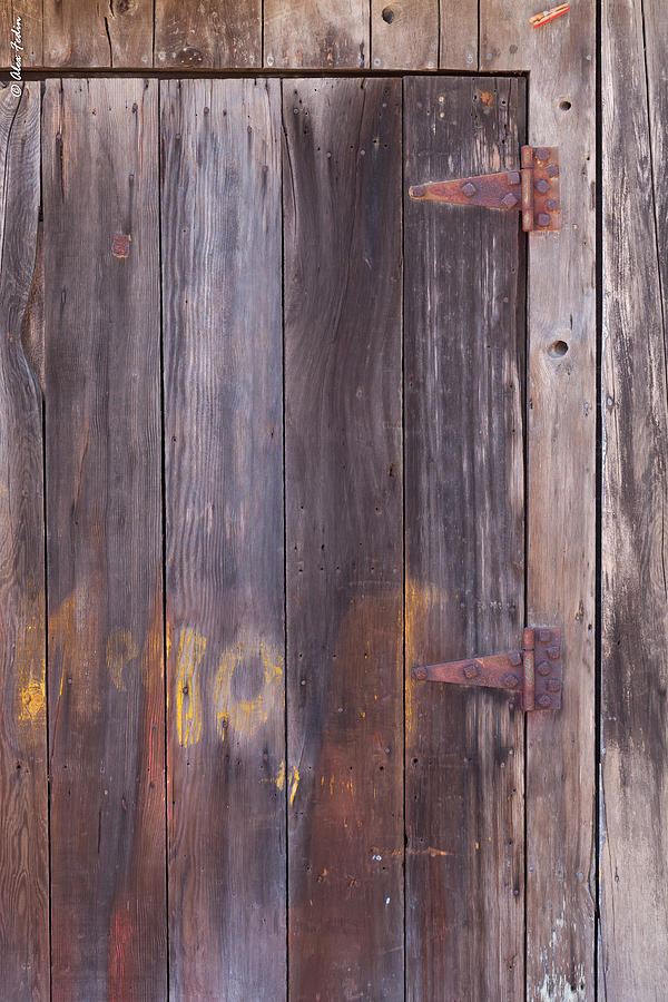 Barn Door Photograph by Alexander Fedin