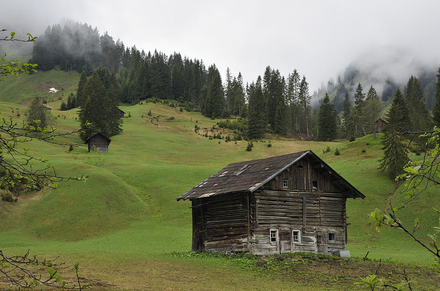 Barn in Austria Photograph by Matthias Hauser