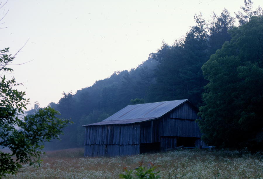 Barn Photograph - Barn in early morning by George Ferrell