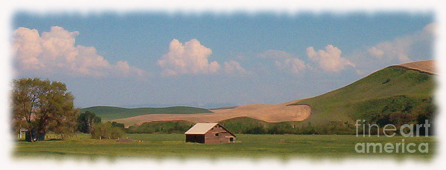 Barn in the Palouse Photograph by Charles Robinson
