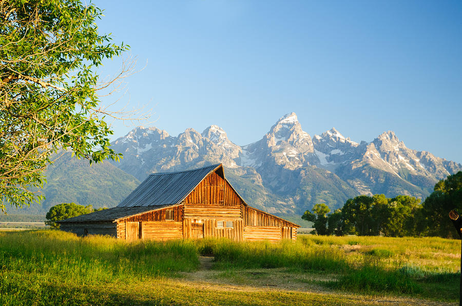 barn in the Tetons Photograph by Jeffrey Banke - Fine Art America