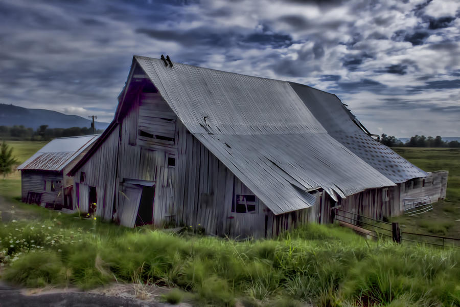 Barn near Clatskanie Oregon Photograph by Cathy Anderson