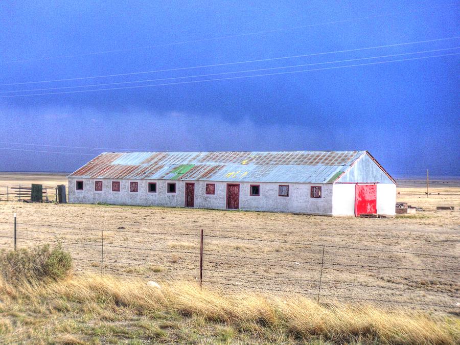 Barn Near Clayton New Mexico II Photograph by Lanita Williams